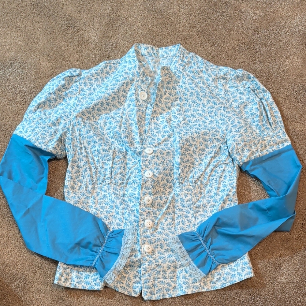 Victorian Camp Reenactment 1800's Blouse